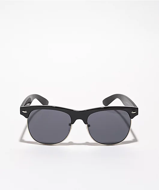 A Lost Cause Daze Black Sunglasses