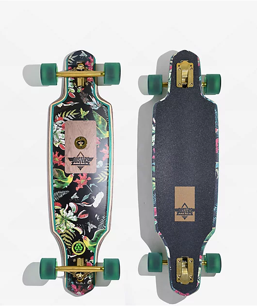 Dusters Predator 38\" Drop Through Longboard Complete