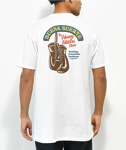 83869-loser-machine-heavy-hitters-white-pocket-t-shirt-1.webp Loser Machine Heavy Hitters White Pocket T-Shirt