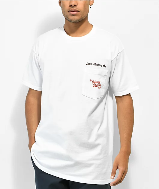 83869-loser-machine-heavy-hitters-white-pocket-t-shirt-2.webp Loser Machine Heavy Hitters White Pocket T-Shirt