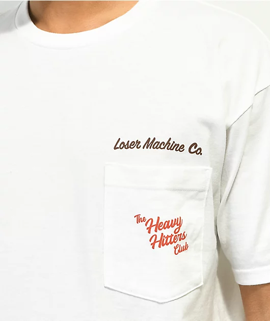 83869-loser-machine-heavy-hitters-white-pocket-t-shirt-3.webp Loser Machine Heavy Hitters White Pocket T-Shirt