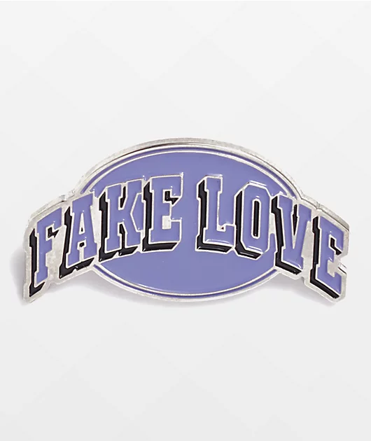 BTS Varsity Fake Love Pin