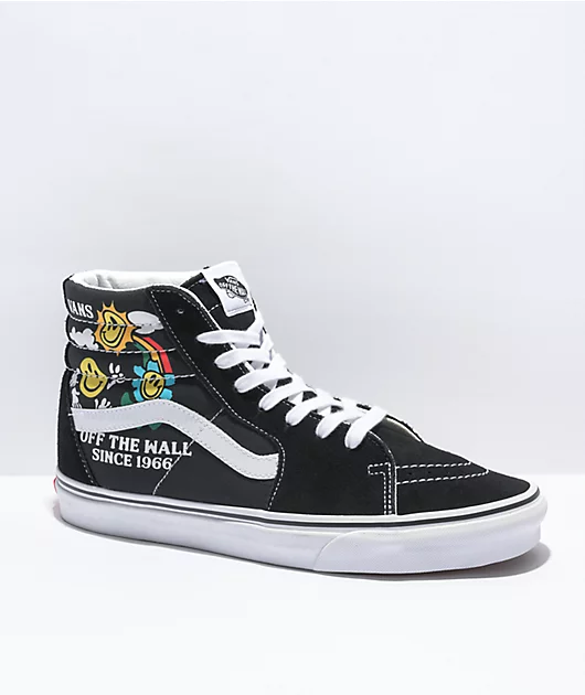 Vans Sk8-Hi Better Day Black & White Skate Shoes