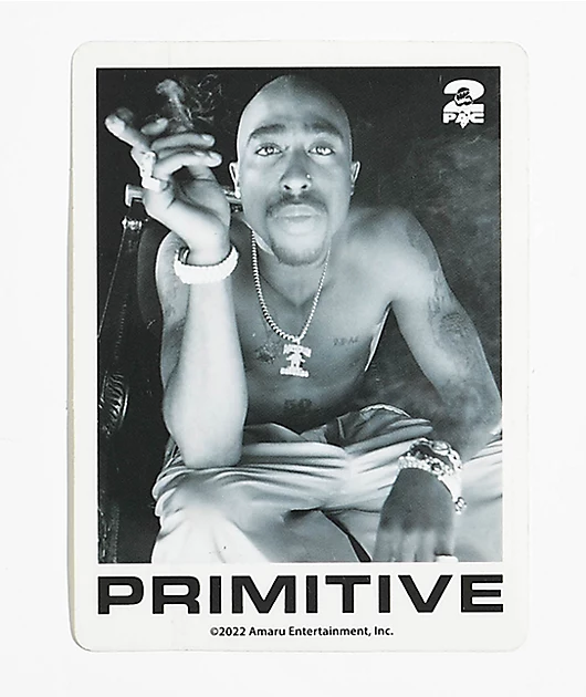 84161-primitive-x-tupac-smoke-sticker-1.webp Primitive x Tupac Smoke Sticker