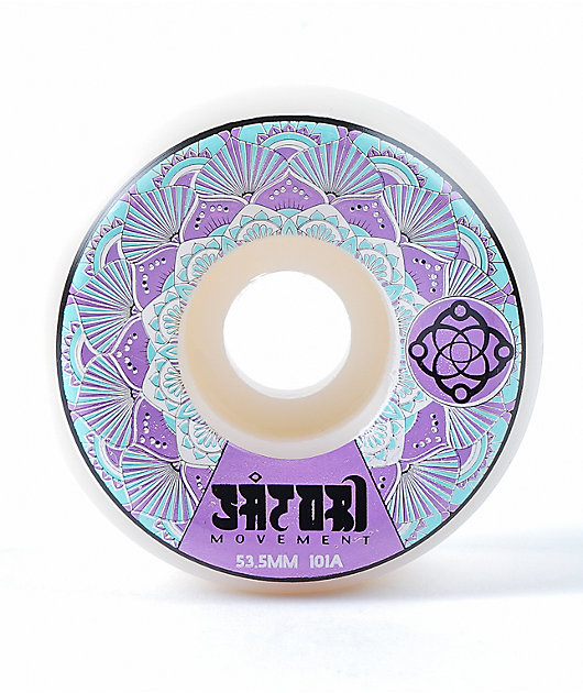 Satori Mandalic 53mm 101a Purple Skateboard Wheels