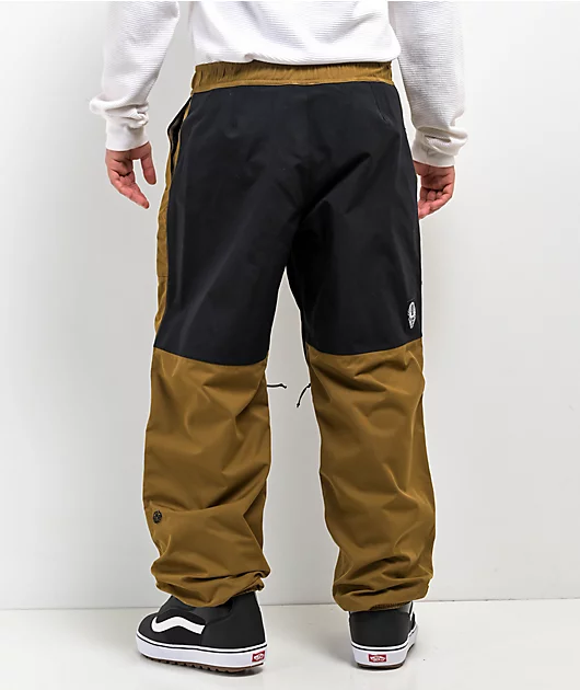 686 x Welcome Ghost 10K Tan Snowboard Pants