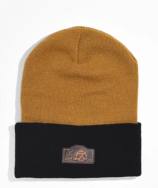84322-lurking-class-by-sketchy-tank-lurker-brown-black-beanie-1.webp Lurking Class by Sketchy Tank Lurker Brown & Black Beanie