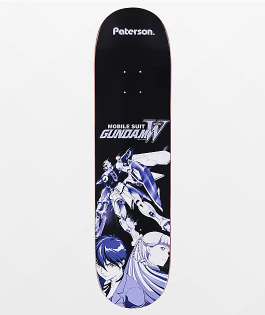 Paterson x Gundam Wing Zero 8.25\" Skateboard Deck