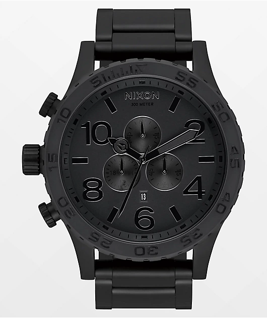 Nixon 51-30 Chrono Matte Black Analog Watch