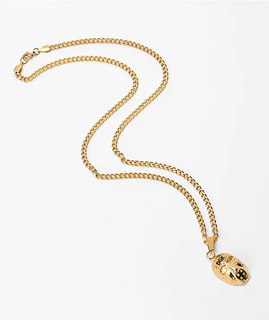 DGK Masked 22\" Gold Chain Necklace