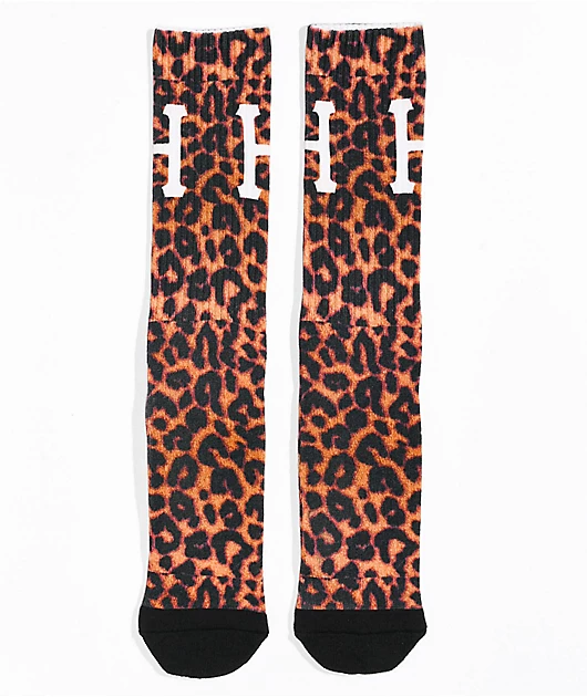 HUF Digital Leopard Crew Socks