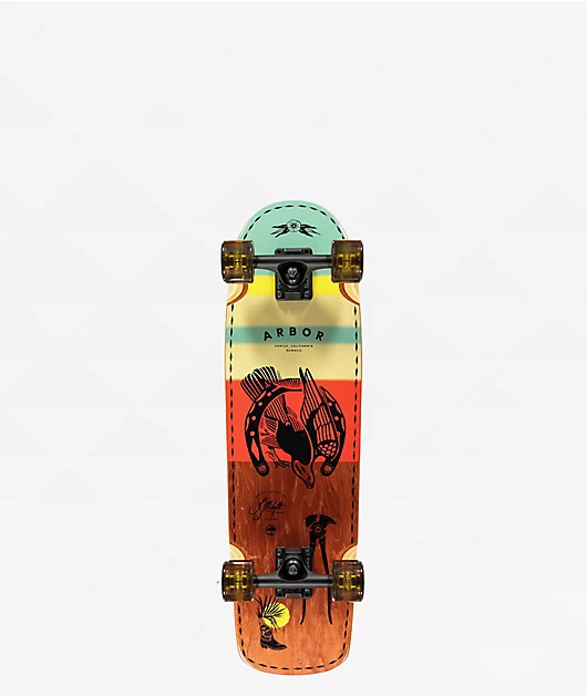 Arbor Mudgett Pilsner 28.75\" Cruiser Skateboard Complete