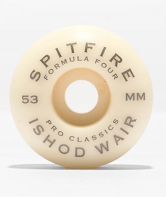 84655-spitfire-formula-four-ishod-pro-smoke-53mm-99d-skateboard-wheels-1.webp Spitfire Formula Four Ishod Pro Smoke 53mm 99d Skateboard Wheels