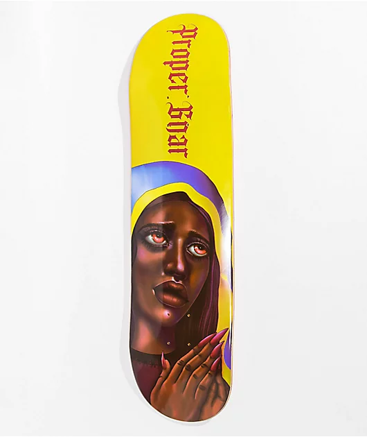 Proper Gnar Mary 8.38\" Skateboard Deck