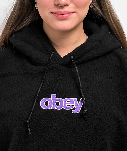 84797-obey-harper-black-fleece-hoodie-3.webp Obey Harper Black Fleece Hoodie