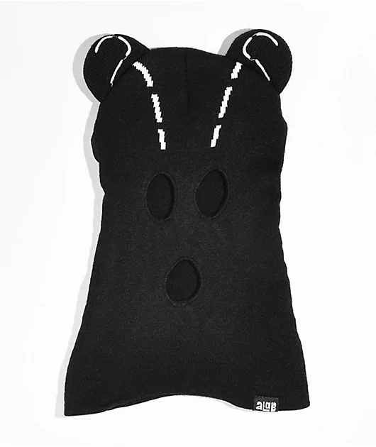 A.LAB Grizz Black Balaclava