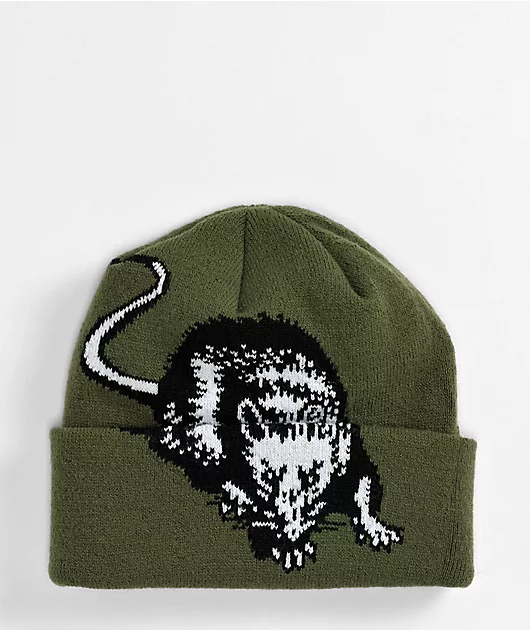 84999-vitriol-savile-green-beanie-1.webp Vitriol Savile Green Beanie