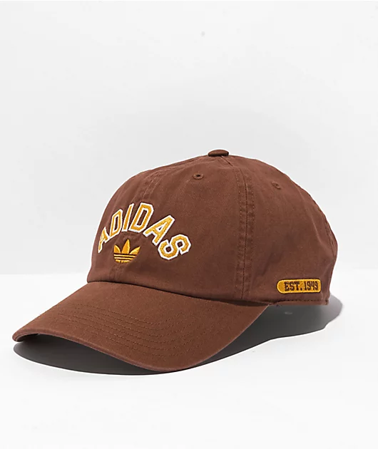 adidas Originals Relaxed New Prep Preloved Brown Strapback Hat