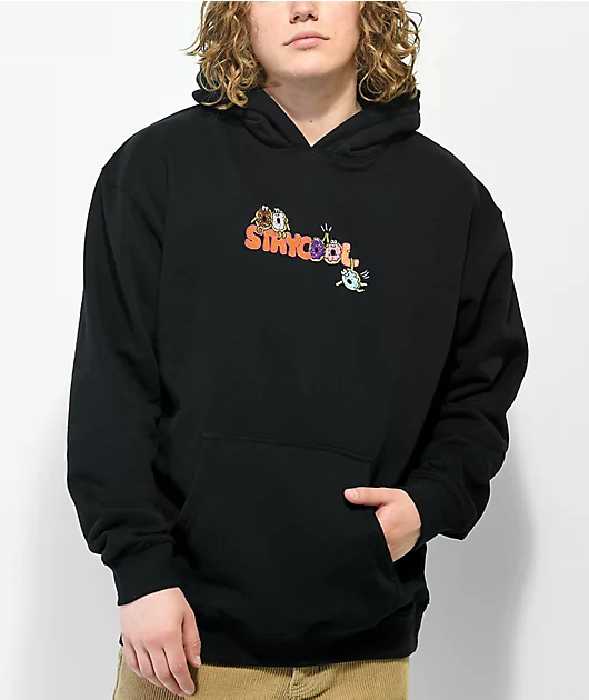 Staycoolnyc Donuts Black Hoodie