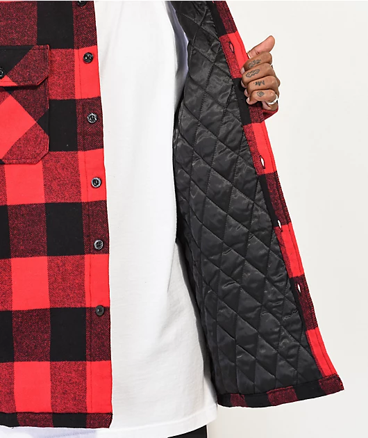 85113-rothco-buffalo-red-black-plaid-quilted-jacket-3.webp Rothco Buffalo Red & Black Plaid Quilted Jacket