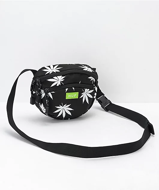 HUF Plantlife Black & White Shoulder Bag
