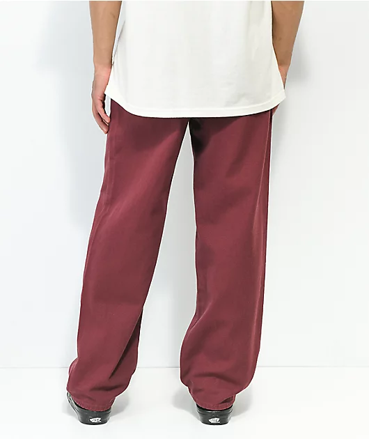 855-monet-burgundy-skate-jeans-2.webp Monet Burgundy Skate Jeans