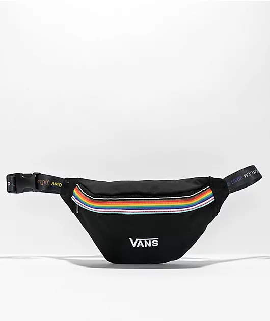 Vans Pride 22 Black Canvas Fanny Pack
