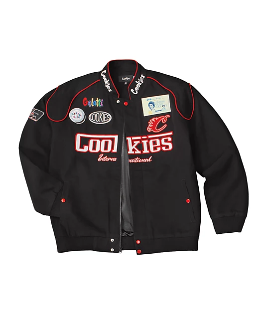 Cookies Enzo Premium Octane Black Racing Jacket
