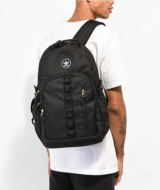 adidas Ori Trefoil Patch Black Backpack