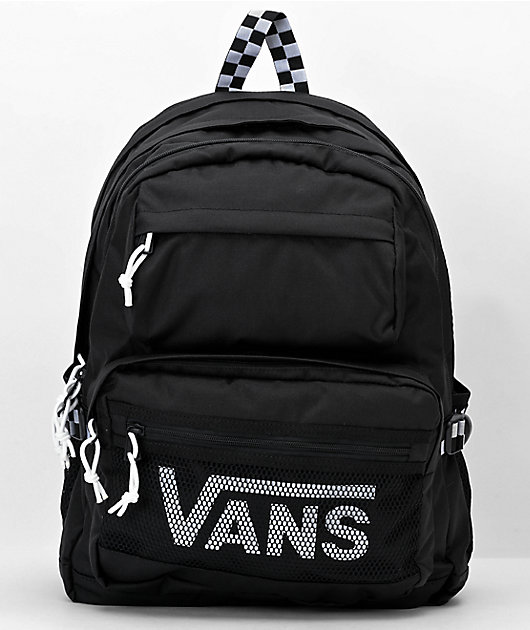 Vans Stasher Black & White Backpack