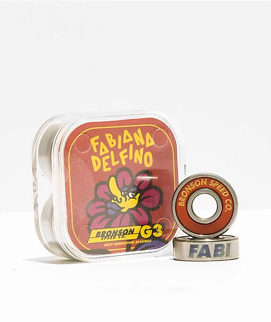 Bronson Delfino G3 Skateboard Bearings