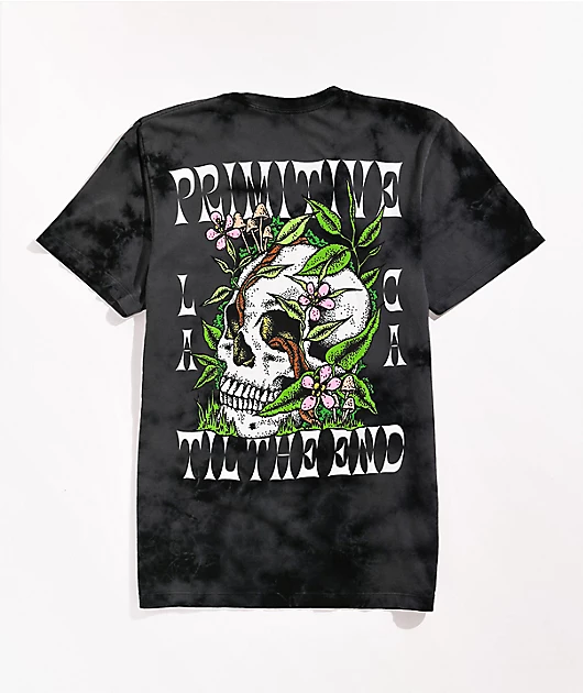 86353-primitive-lifer-black-grey-tie-dye-t-shirt-1.webp Primitive Lifer Black & Grey Tie Dye T-Shirt