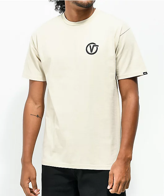 86401-vans-cross-code-oatmeal-t-shirt-2.webp Vans Cross Code Oatmeal T-Shirt