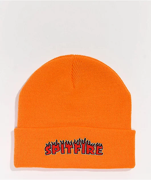 Spitfire Flash Fire Orange Beanie