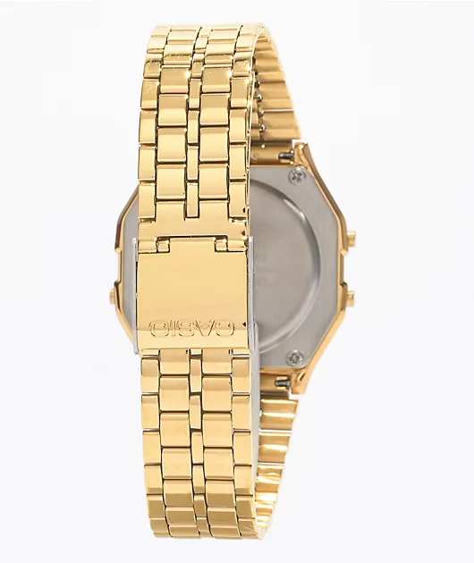 Casio Vintage Gold Digital Watch