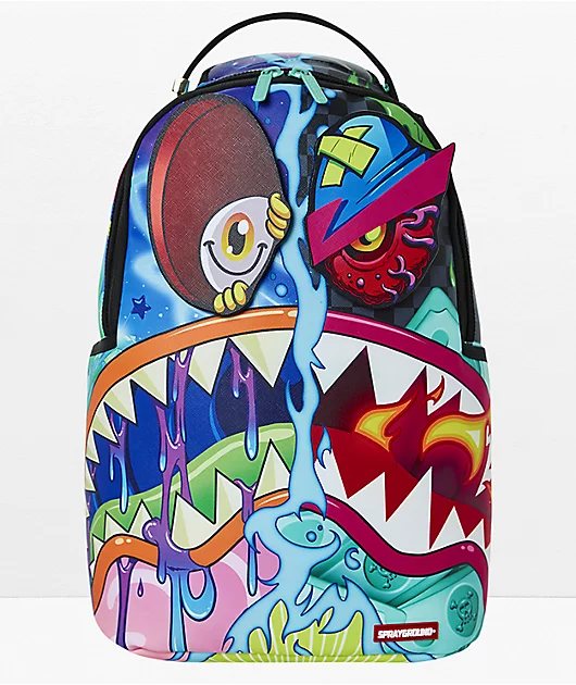 86599-sprayground-crazy-shark-split-dlx-backpack-4.webp Sprayground Crazy Shark Split DLX Backpack