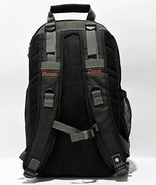 86669-element-x-smokey-bear-scheme-black-backpack-3.webp Element x Smokey Bear Scheme Black Backpack