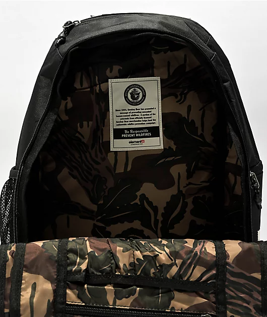 86669-element-x-smokey-bear-scheme-black-backpack-5.webp Element x Smokey Bear Scheme Black Backpack