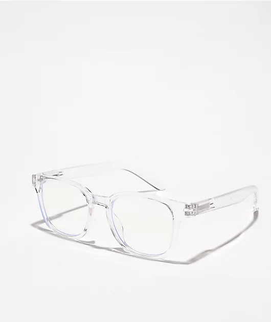 Crystal Square Blue Light Glasses