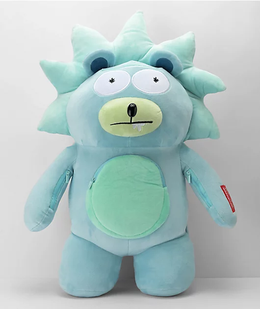 Sprayground x Rick and Morty Rick Teddy Bear Backpack