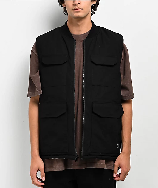 86905-dgk-contra-reversible-black-camo-vest-1.webp DGK Contra Reversible Black & Camo Vest