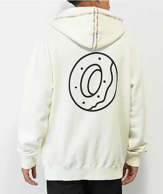 Odd Future Swirl White Hoodie