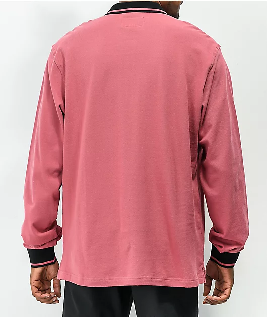 87069-welcome-parliament-mauve-long-sleeve-polo-shirt-2.webp Welcome Parliament Mauve Long Sleeve Polo Shirt
