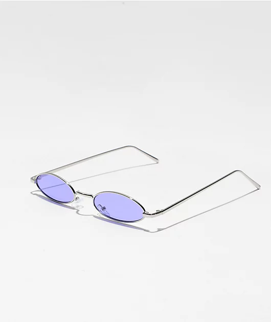 Golden Road Purple & Silver Sunglasses