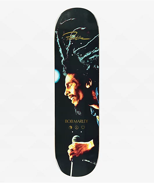 Primitive x Bob Marley Wild One 8.38\" Skateboard Deck
