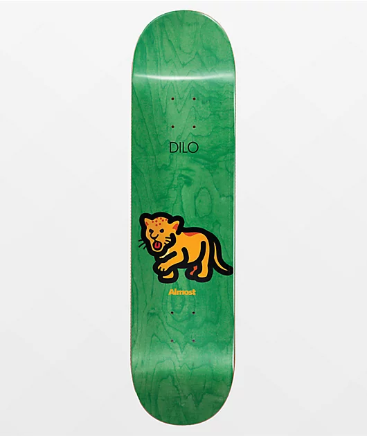 Almost Dilo Mean Pets 8.5\" Skateboard Deck