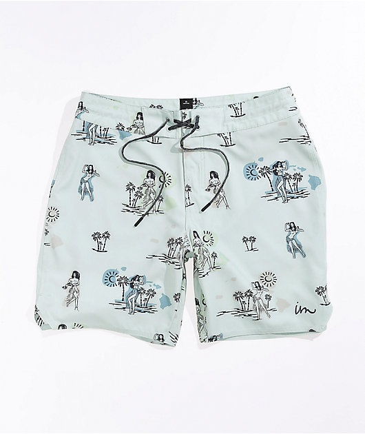 Imperial Motion Decade Mint Board Shorts