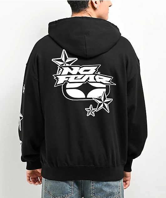 87752-no-fear-star-black-hoodie-2.webp NO FEAR Star Black Hoodie