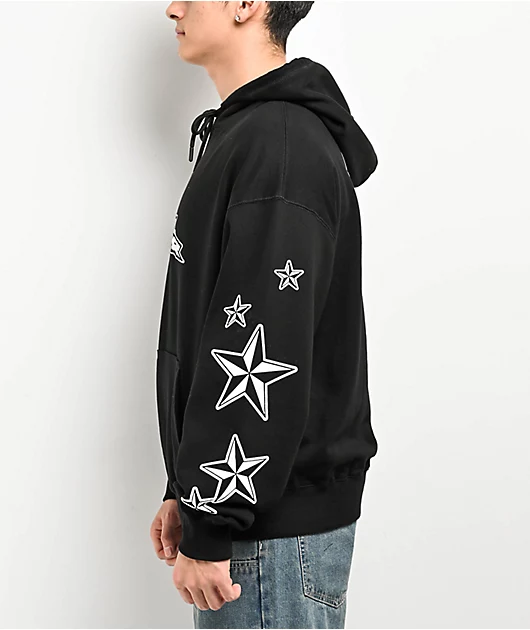 87752-no-fear-star-black-hoodie-4.webp NO FEAR Star Black Hoodie