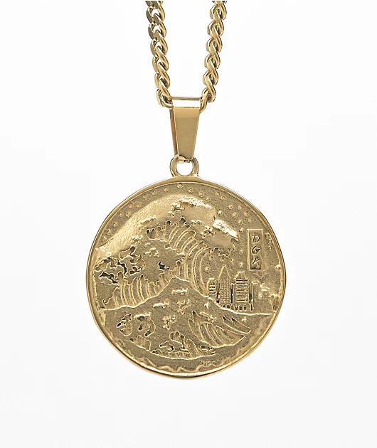DGK Tranquil 22\" Gold Necklace